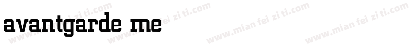 avantgarde mediumOb1字体转换